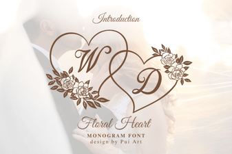 Craft Your Floral Monogram Designs