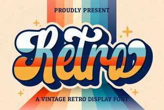 Retro Script Fonts for Design Projects
