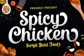 Craft with Spicy Chicken Font Design Tools